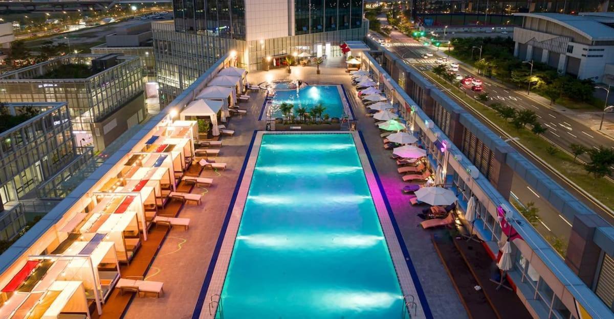 Songdo Halla Westernpark-Seaviewroom Hotel-바다전망 Incheon Exterior foto
